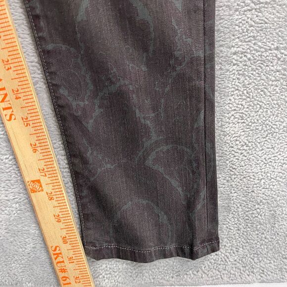 Joe's Skinny MADE In USA Jeans 31‎ Aztec Print Burgundy  Mid Rise Women's - Picture 7 of 10